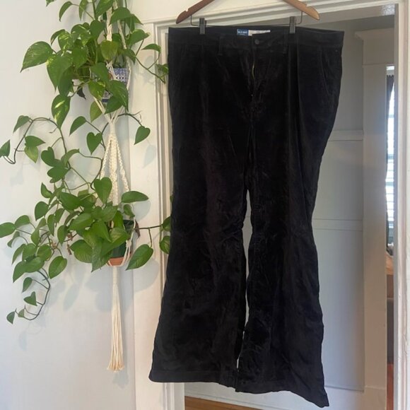 Extra High-Waisted Velvet Flare Jeans for Women - Picture 1 of 2